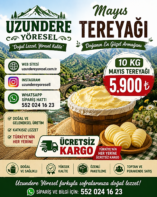 Mayıs tereyağı 10 kg